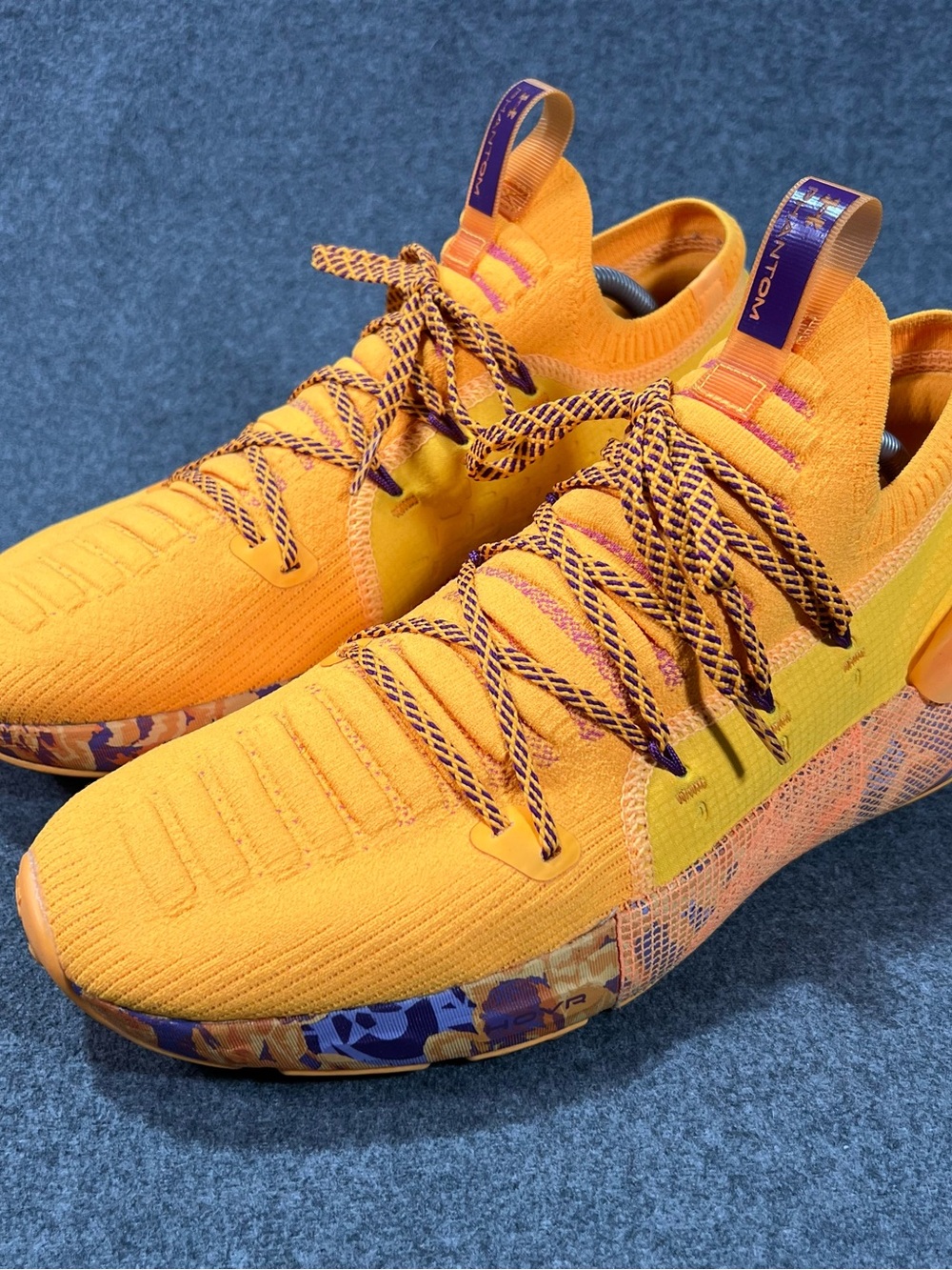 Under Armour HOVR Phantom 3 SE Day of the Dead - Gold/Purple Men’s Size 12